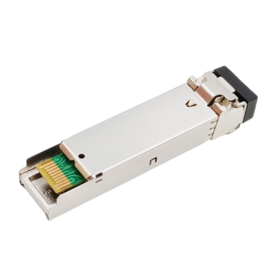 Optyczny moduł nadawczo-odbiorczy 100BASE FX SFP do Gigabit Ethernet 2 km 155 Mb / s 1310nm Duplex Fibre Transceiver