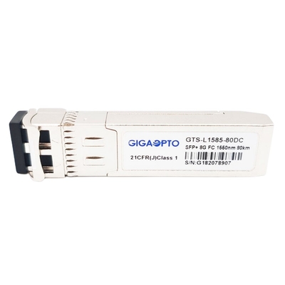 Moduł Fibre Channel 8GFC ZW SFP+ Transceiver 80km 1550nm EML SMF LC DOM
