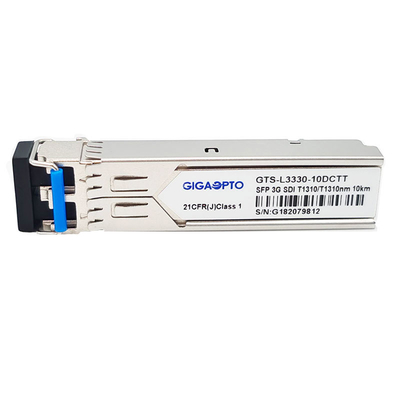 Moduł optyczny z podwójnymi nadajnikami 3 Gb / s 1310 nm 10 km Obsługuje wzorce patologiczne wideo