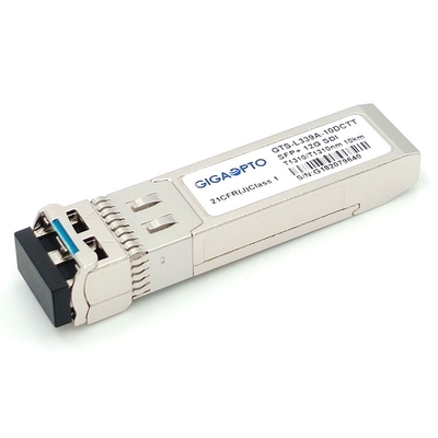 Non MSA 12G-SDI Video SFP 1310nm Podwójny moduł nadajnika optycznego 10 km LC DOM