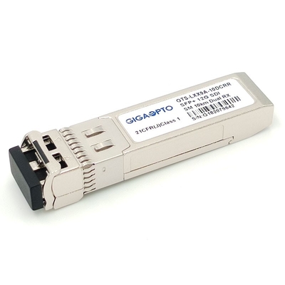 Moduł podwójnego odbiornika 12G-SDI SFP+ 10 km LC DOM Bez pinów MSA