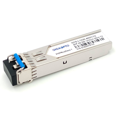 Non MSA Pinout 3Gbps Transceiver wideo SFP Nadajnik optyczny 1310nm 40km dla SD HD / 3G SDI
