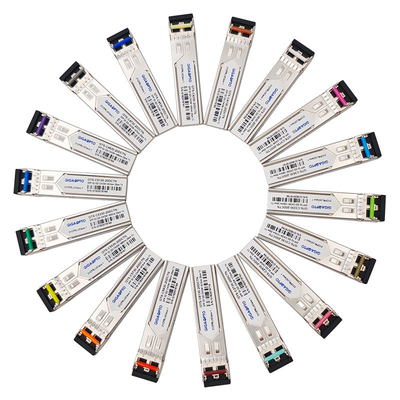 3Gbps DVI Video SFP Transceiver CWDM Pojedynczy nadajnik Non MSA 1270nm 1610nm 20km SMF LC DDM