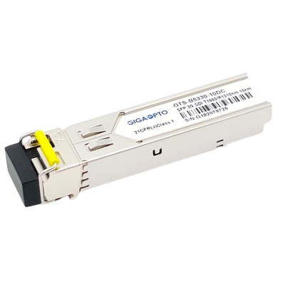 Moduł 3 Gb/S jednomodowy BiDi SFP TX1550nm RX1310nm 10 km patologiczne wzorce wideo Moduł nadawczo-odbiorczy DDM MSA
