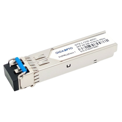 MSA 3G SD HD 3G SDI SFP Transceiver 1310nm 40KM DFB PIN optyczne moduły nadawczo-odbiorcze Dual LC DOM