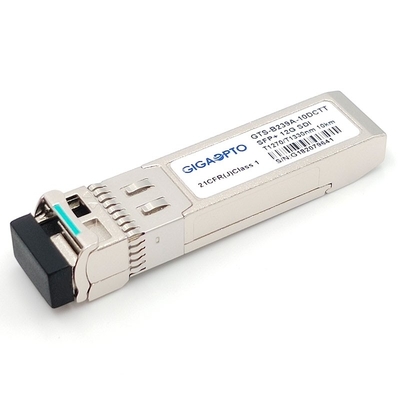 12G SDI SFP + BiDi Transceiver wideo SFP 1270nm TX1 1330nm TX2 Podwójny moduł nadajnika optycznego