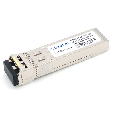 12Gb / S CWDM 1270 1450nm Wideo SFP Transceiver Pojedynczy optyczny cyfrowy nadajnik diagnostyczny 20 km LC