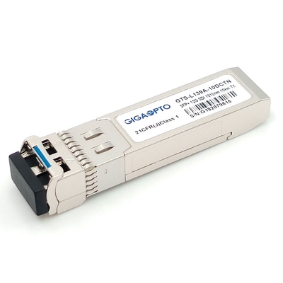 12Gbps 10km 1310nm Pojedynczy nadajnik wideo SFP Moduł nadawczo-odbiorczy Non MSA Pinout LC SMF DOM