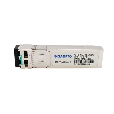 Moduł Fibre Channel CWDM 1270nm-1610nm 10 km Transceiver optyczny 16G SFP + Moduł SMF