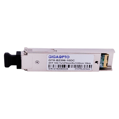 Dwukierunkowy transceiver optyczny 10GBASE-BX XFP 1270nm / 1330nm 10km LC DOM