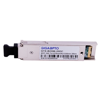 1270nm / 1330nm 10Gbps XFP BIDI 20km Inny optyczny moduł nadawczo-odbiorczy LC DOM