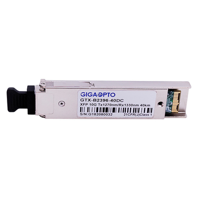DOM 10Gbps XFP WDM Światłowodowy moduł nadawczo-odbiorczy 1270nm / 1330nm 40km