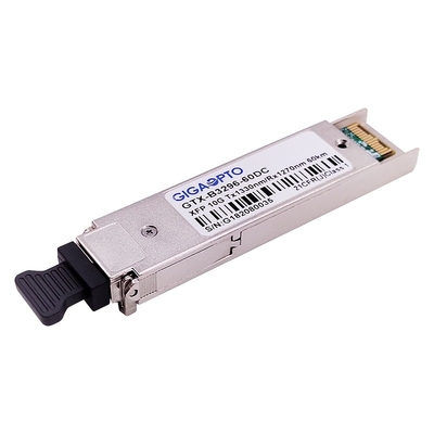 Moduł światłowodowy 10 Gb / s XFP WDM ER60 Ethernet 1330nm / 1270nm 60 km DOM
