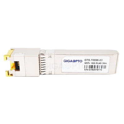 10GBASE-T Miedziany moduł nadawczo-odbiorczy RJ45 zgodny z Cisco SFP-10G-T-X