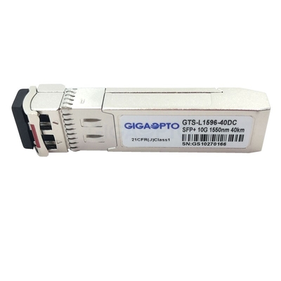 1550nm 10Gbase-ER Moduły nadawczo-odbiorcze Cisco SMF LC dla SFP-10G-ER