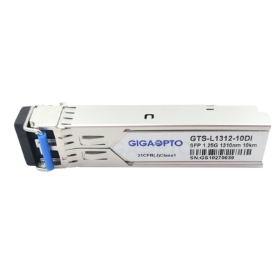 Transceiver 1.25G SFP 1310nm Cisco GLC-LX-SM-RGD 550m MMF / 10km SMF Przemysłowy