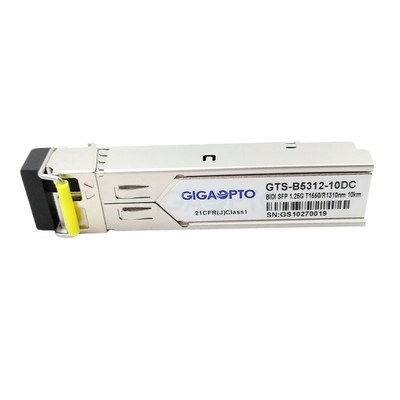 TX1550nm RX1310nm Moduł nadawczo-odbiorczy Cisco 1000BASE-BX SFP 10 km dla SMF GLC-BX-10D