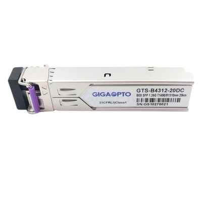 Kompatybilny z Linksys MGBBX1D Cisco BIDI SFP TX1490nm RX1310nm 20 km 1000BASE-BX