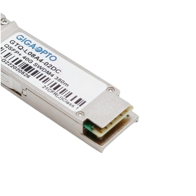 850nm-940nm QSFP + MMF kompatybilny z Cisco Transceiver 350m LC dla QSFP-40G-SWDM4