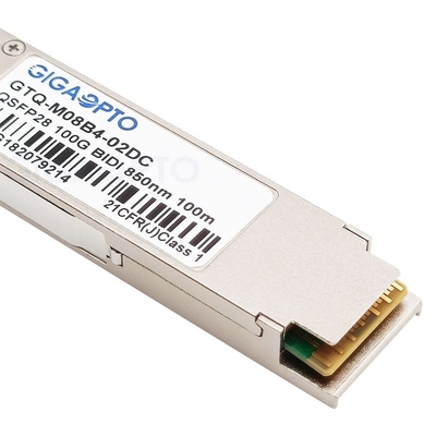 100m MMF Duplex LC Optyczny moduł nadawczo-odbiorczy dla Cisco QSFP28-BIDI-100G