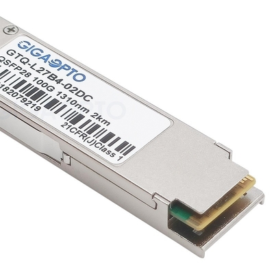 QSFP28 optyczny moduł nadawczo-odbiorczy 2 km SMF LC dla Cisco QSFP-100G-CWDM4-S