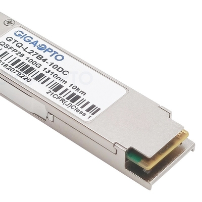 QSFP28 CWDM4 Transceiver kompatybilny z Cisco SMF 10 km dla QSFP-100G-4WDM-S