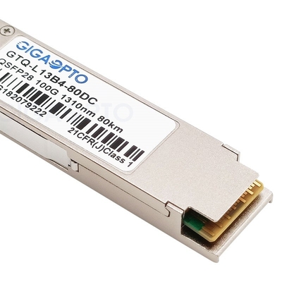1310nm LAN WDM QSFP28 100GBASE-ZR4 Transceiver optyczny dla Cisco QSFP-100G-ZR4-S