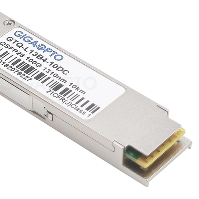 100GBASE-LR4 QSFP28 Światłowodowy moduł nadawczo-odbiorczy 10 km SMF dla Cisco QSFP-100G-LR4-S