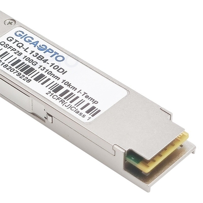 Moduł nadawczo-odbiorczy 100G LR4 QSFP28 10 km dla Cisco QSFP-100G-LR4-I Industrial