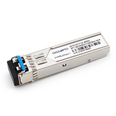 100GHz C17-C61 1000BASE-DWDM SFP 40km SMF dla Cisco DWDM-SFP-xxxx-40