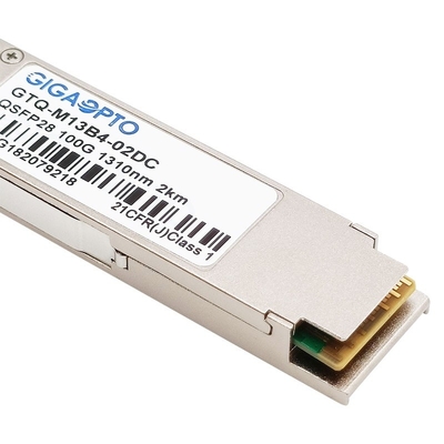 QSFP28-PSM4-100G Transceivery kompatybilne z CISCO 1310nm Moduł MTP / MPO-12 SMF 2km