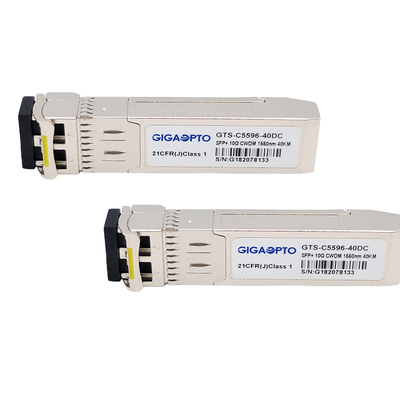Transceiver światłowodowy 1270-1610nm CWDM 10Gbps SFP+ 15dB SMF dla HPE CWDM-SFP10G-xxxx