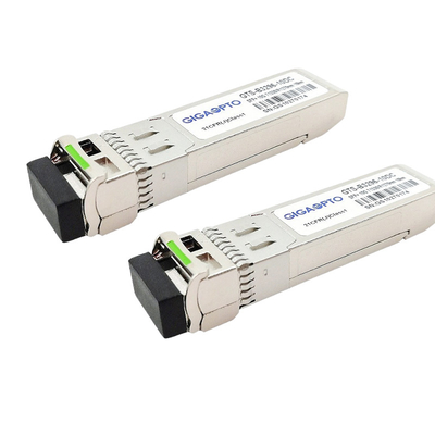 10GBASE-BX10 TX1330 / RX1270 Transceiver Cisco SFP+ Dwukierunkowy 10 km