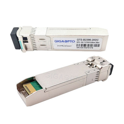 Transceiver światłowodowy 1270nmTX / 1330nmRX 10G Cisco 20km dla SFP-10G-BX20U
