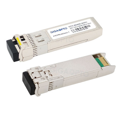 Transceivery 10G BIDI ZR kompatybilne z Cisco dla SMF SFP-10G-BX80D