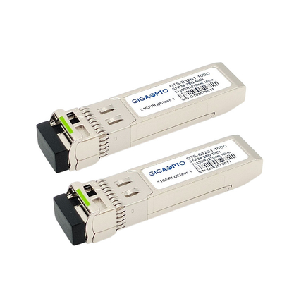 SFP28 25GBASE TX-1330nm RX-1270nm 10km Simplex LC SMF optyczny moduł nadawczo-odbiorczy DOM