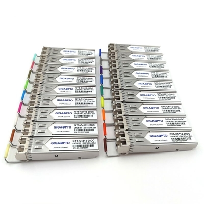 1000 Mb / s 1270-1610 nm Transceiver SFP CWDM SMF 20 km dla HPE SFP20K-CWxxxx