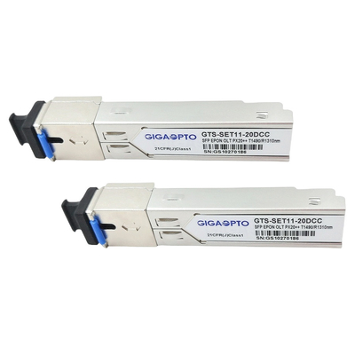20 km moduł EPON SFP, OLT-GSFP-20 ++ dla BDCOM SC DOM