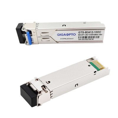 Kompatybilny z Cisco GLC-BX-U SFP BiDi 1.25G Ethernet TX1310nm RX1490nm 10km SMF