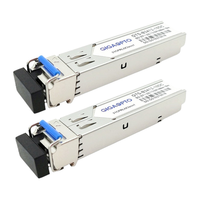 Kompatybilny z Cisco GLC-BX-U SFP BiDi 1.25G Ethernet TX1310nm RX1490nm 10km SMF