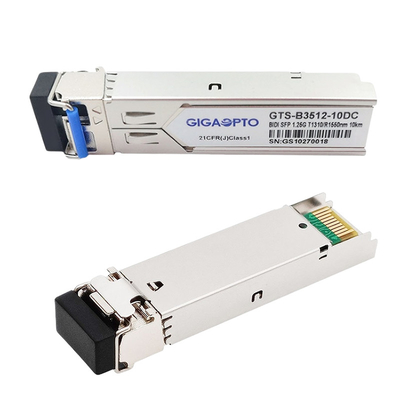 T1310nm / R1550nm Kompatybilny z Cisco GLC-BX-10U Transceiver SFP BIDI 10 km