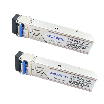 1000BASE-BX Cisco GLC-BX-20U kompatybilny moduł nadawczo-odbiorczy SFP TX1310nm RX1550nm 20km
