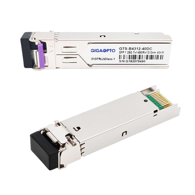 1000BASE-BX Dwukierunkowy SFP zgodny z Cisco SFP 40 km SMF dla GLC-BX40-DA