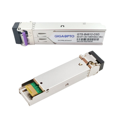 1000BASE-BX SFP 1490nm / 1550nm Transceiver Cisco BIDI LC 120km dla SMF GLC-BX120-U