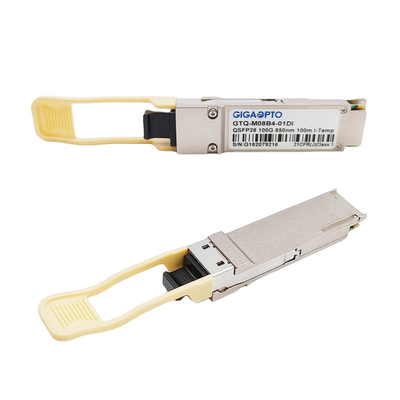 QSFP28 optyczny moduł nadawczo-odbiorczy 850nm MMF 100m dla Cisco QSFP-100G-SR4-I