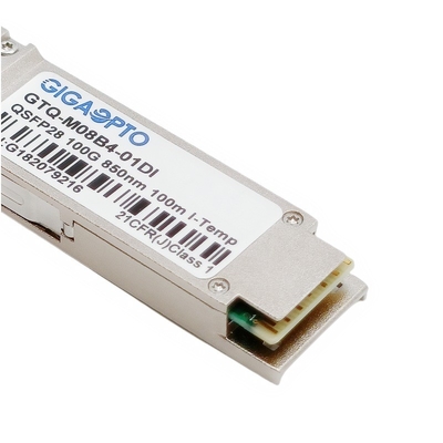 QSFP28 optyczny moduł nadawczo-odbiorczy 850nm MMF 100m dla Cisco QSFP-100G-SR4-I