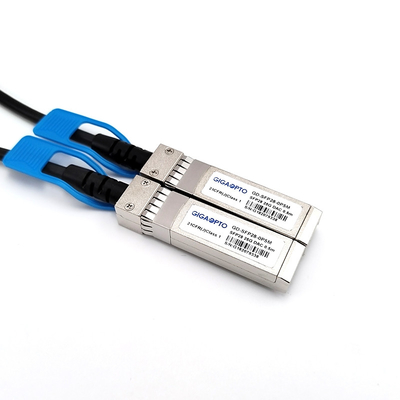Kabel SFP z PVC zgodny z RoHS o prędkości 10 Gbps do szybkiego przekazywania danych