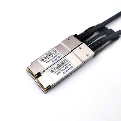 QSFP+ miedziany kabel bezpośredniego podłączenia 7,0 mm OD