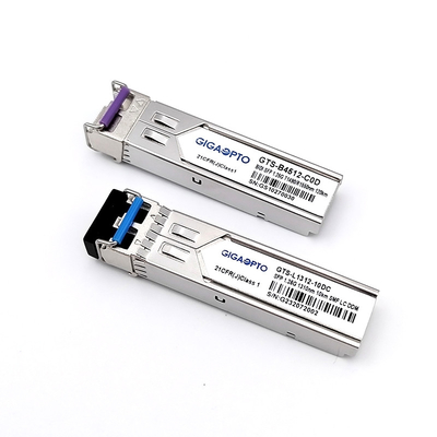 Standardowy dostosowany pakiet Multimode Bidi Sfp 10Gbps / 25Gbp