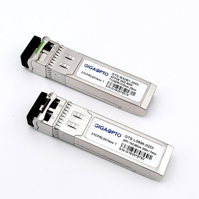 10Gbps SFP+ nadajnik optyczny z łącznikiem SFP+ odległość 10 km